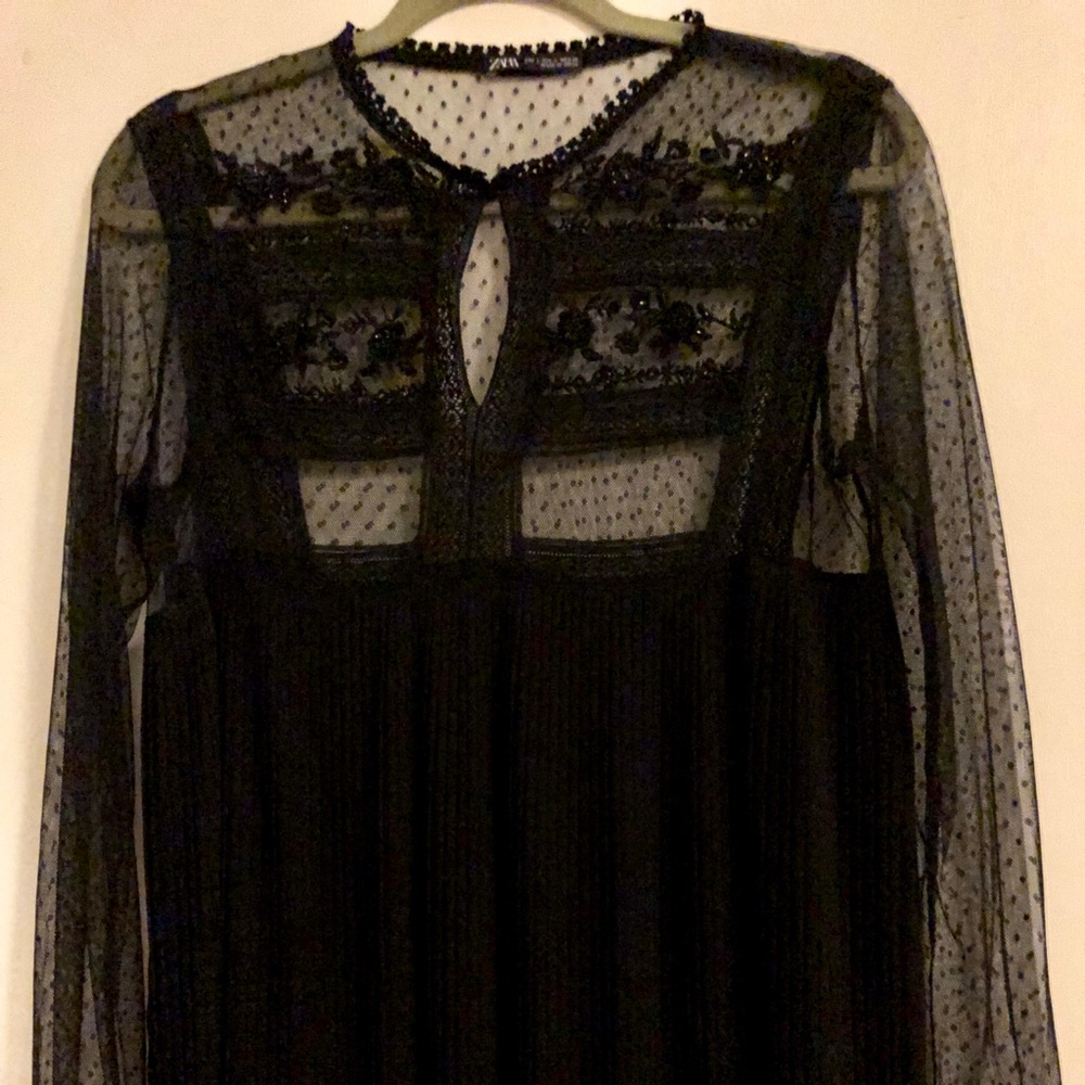 Zara short black dress!